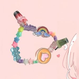 'Kawaii Madness' Bracelet, runs xsmall. Handmade by Mxshabeads